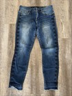 STS Blue Jeans Emma Ankle Skinny Size 29 Cropped Embroidered Stitch — photo 1