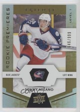 2016-17 Upper Deck Trilogy Rookie Premieres Level 1 646/999 Sonny Milano #79 2r7