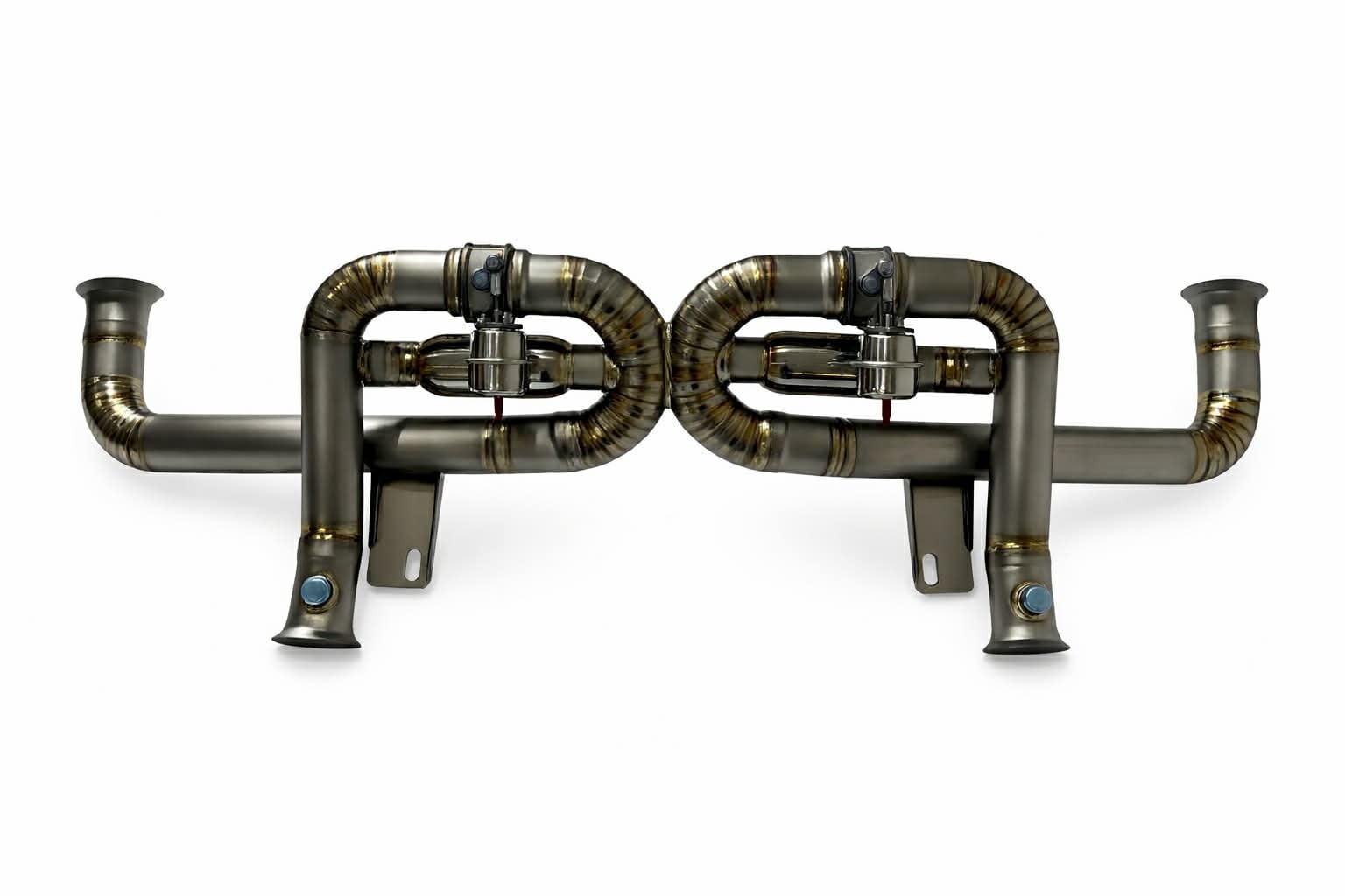 Fits Lamborghini Gallardo 04-08 F1 Spec X-Pipe Titanium Exhaust With Valves