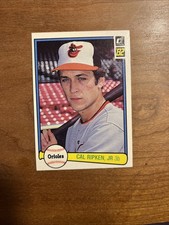 Cal Ripken Rookie Card 1982 Donruss Near Mint. rookie card picture