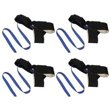 4 Pcs ESD Heel Strap, Anti Static Heel Strap Triangular, Black Blue