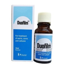 1 X DUOFILM 15ml Salicylic Acid For Removing Plantar Warts Corns And Calluses