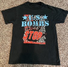 Vintage 2005 US Bombs T-Shirt Punk Rock Tour Shirt SA260 FREE SHIPPING
