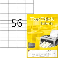 2 Bis 40X Top Stick Universal-Etiketten, 52,5 X 21,2 Mm, Weiß - Spare Bis Zu 39%