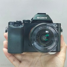 Sony Alpha A7 Mark i 24.2MP Mirrorless Camera with 16-50mm Lens Kits-95 New