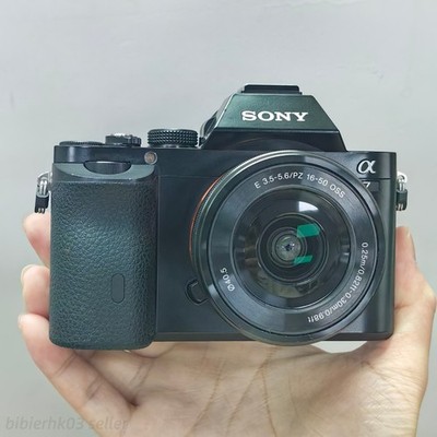 Sony Alpha A7 Mark i 24.2MP Mirrorless Camera with 16-50mm Lens Kits-95% New