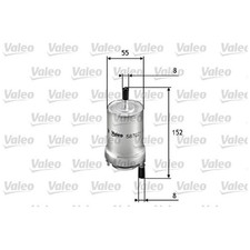 Kraftstofffilter für VW EOS 1F7 Golf 5 1K1 1K5 7 5G1 Plus 5M1 Jetta 3 | 2415673