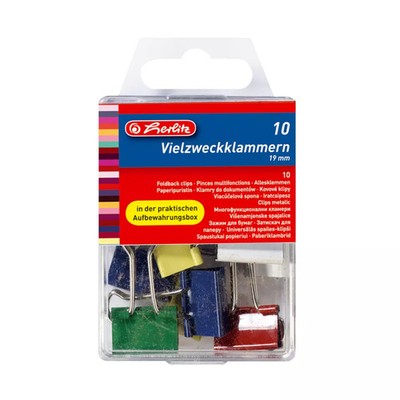 4008118770255 Klamry Uniwersalne 10 sets. Herlitz