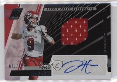 2023 Chronicles Draft Picks Zenith Rookie /199 Jake Haener RPA Patch Auto RC 9r9