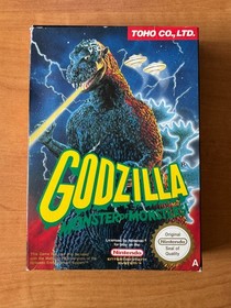 Godzilla Monster of Monsters Nintendo NES - PAL UKV en caja completa en caja original