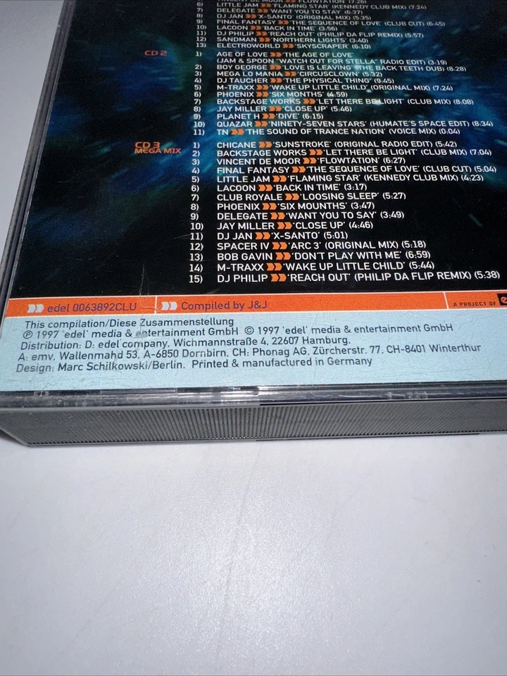 Trance Nation 12 - Ultimate Trance Traxx von Various (3 CD, 1997) edel media - Bild 4 von 4