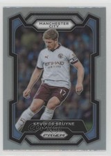 2023-24 Panini Prizm Premier League Silver Prizm Kevin de Bruyne #7 17p7