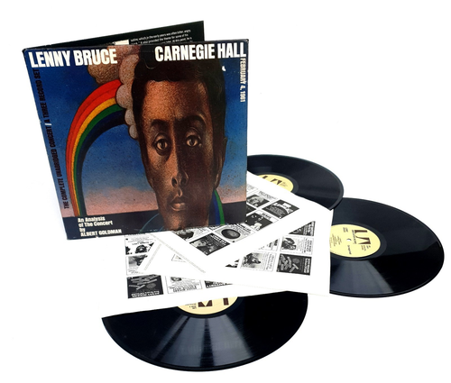 Lenny Bruce–Carnegie Hall 3LP Complete Unabridged Concert Feb 4, 1961 UAS-9800 - Bild 1 von 5