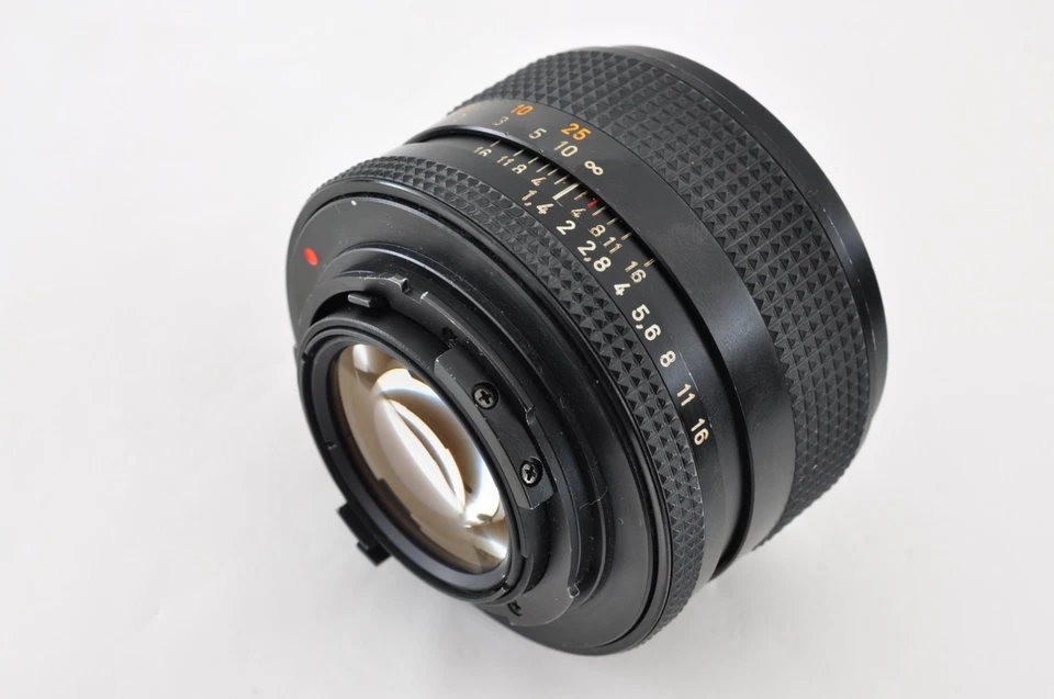 Objectif CONTAX Carl Zeiss Planar 50 mm F/1,4 T* AEJ C/Y Mount [Near Mint]... - Photo 2/4