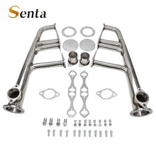 Stainless Steel Lake Style Headers For Sbc 265-400 V-8 Chevystreetrathot Rod Stainless Steel Lake Style Headers For Sbc 265-400 V-8 Chevystreetrathot Rod