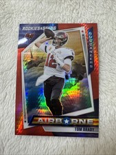 Tom Brady 2021 Rookies And Stars #AB-1 Airborne Red Scope Prizm Buccaneers 