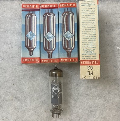 Telefunken PL83 15A6 N153 N309 Bottom Diamond Open Box And Sealed