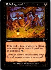 MTG Magic The Gathering Bubbling Muck Prophecy Played See Scan H