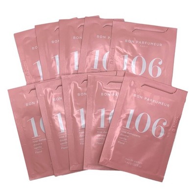 Bon Parfumeur 10 Piece 106 Rose Davana Vanilla EDP 1ml each Sample Travel Size