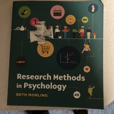 Research Methods in Psychology : Evaluating a...