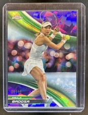 2025 Topps Chrome Sapphire Paula Badosa Purple Refractor #/10