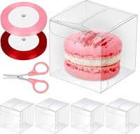 Geschenkboxen Set 33 StüCk Klar Kunststoff WüRfel FüR Hochzeit Party Diy