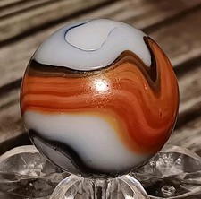 Peltier NLR Marble. Hybrid. Miller Swirl. Rare. .66" NM  Liberty, Rebel.