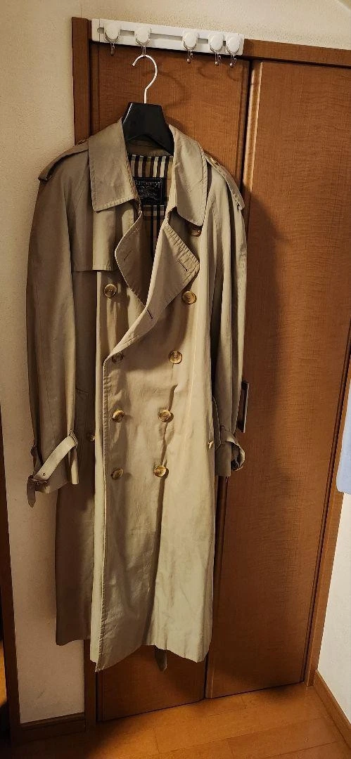 Burberrys Trench Coat 80S Uomo #EG AZA