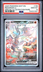 Reshiram ex 166/086 White Flare Special Illustration Rare