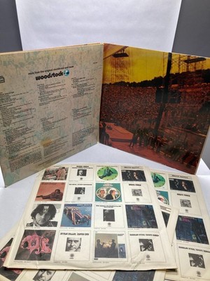 Woodstock Original Soundtrack Vintage Vinyl 3LP Cotillion Record