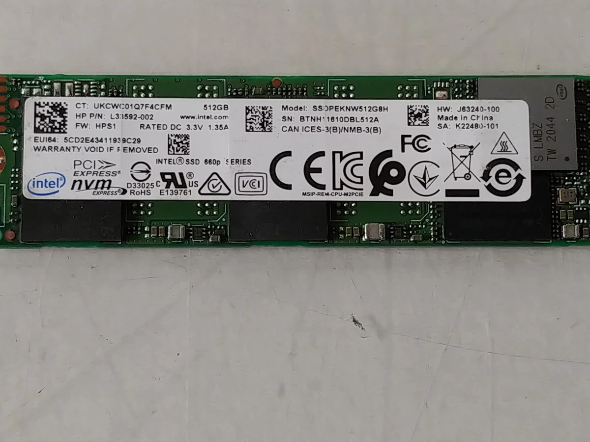 Intel M.2 Interface 512 GB Solid State Drives for sale | eBay