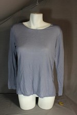 Natori Grey Long Sleeve Pajama Pants Size Small Set Thin Fabric 