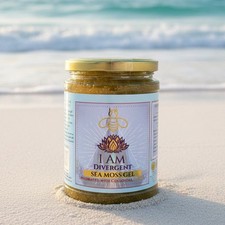 SEAMOSS GEL Made With 24K Nano Colloidal Gold, Organic Zanzibari Sea Moss 300ml