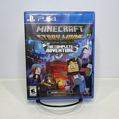 2016 Telltale Minecraft: Story Mode Complete Adventure PS4 NTSC-U/C E10+ TESTED