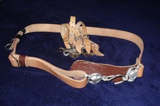 Metzgergürtel mit 2 Ochsenköpfen als Schließe