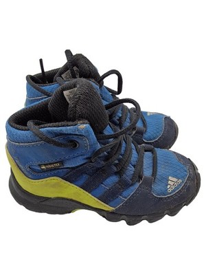 adidas Terrex Mid GTX Kinder Wanderschuhe Gore-Tex Gr. 22 Blau