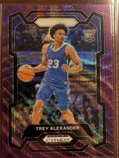 2024 Panini Prizm Draft Picks - Purple Wave - Rookie - Trey Alexander (RC)