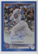 2022 Topps Chrome Rookie Blue Refractor 84/150 Alfonso Rivas #RA-AR Auto 0v9w