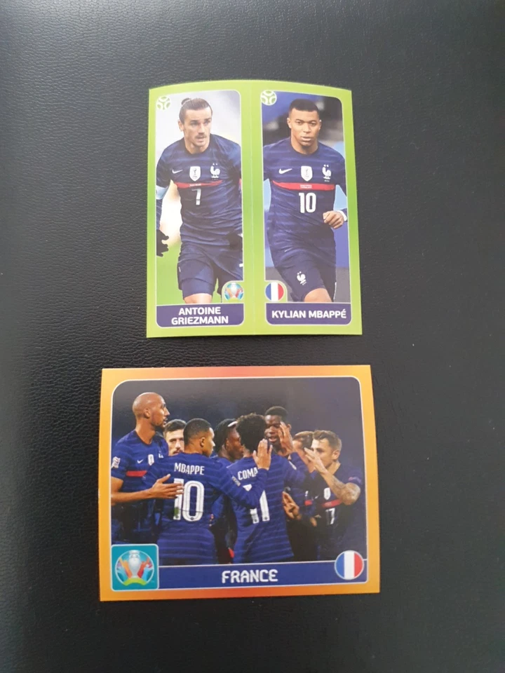 Kylian Mbappe Panini Sticker Team Frankreich France Fussball Griezmann - Bild 1 von 1