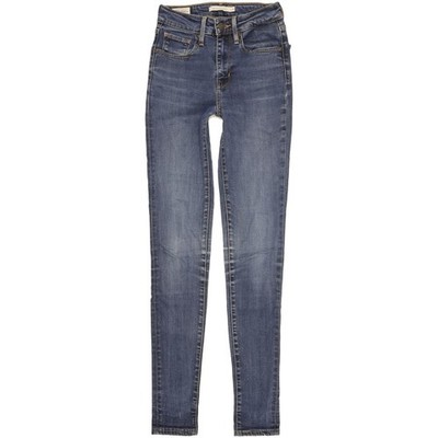 Levi's 721  Damen Blau Skinny Slim Stretch Jeans W24 L32 (105403)