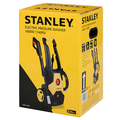 #ad Stanley 1600W Pressure Washer 1740PSI SXEW174001 7L min 5m Hose AU $169.95