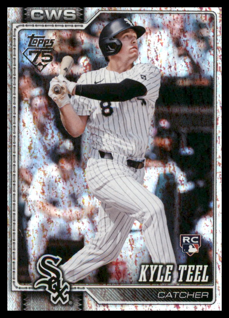 2026 Topps #201 Kyle Teel Sandglitter