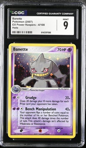 Banette graded CGC 9 for sale on eBay