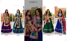 New Latest Vichitra Silk Lehenga Choli With Dupatta For Indian Function Wear