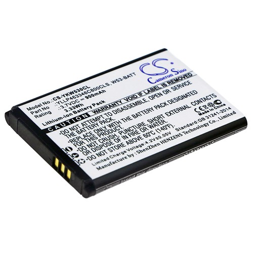 Bateria do Yealink W53 W53h W53P W73 W73H W73P W53-BATT YLLP463346C800CLS 900mA