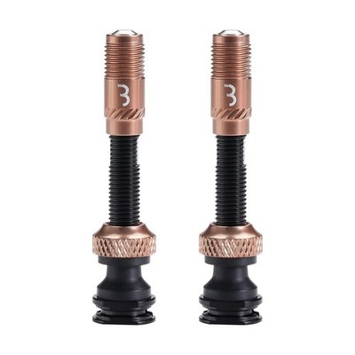 BBB CoreCaps Tubeless Ventile und Kappen 2 Stück BTI-166 Kupfer