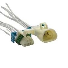 5-Pin Sealed Headlight Assembly Connector Pigtail Wiring Harness Male and Fe