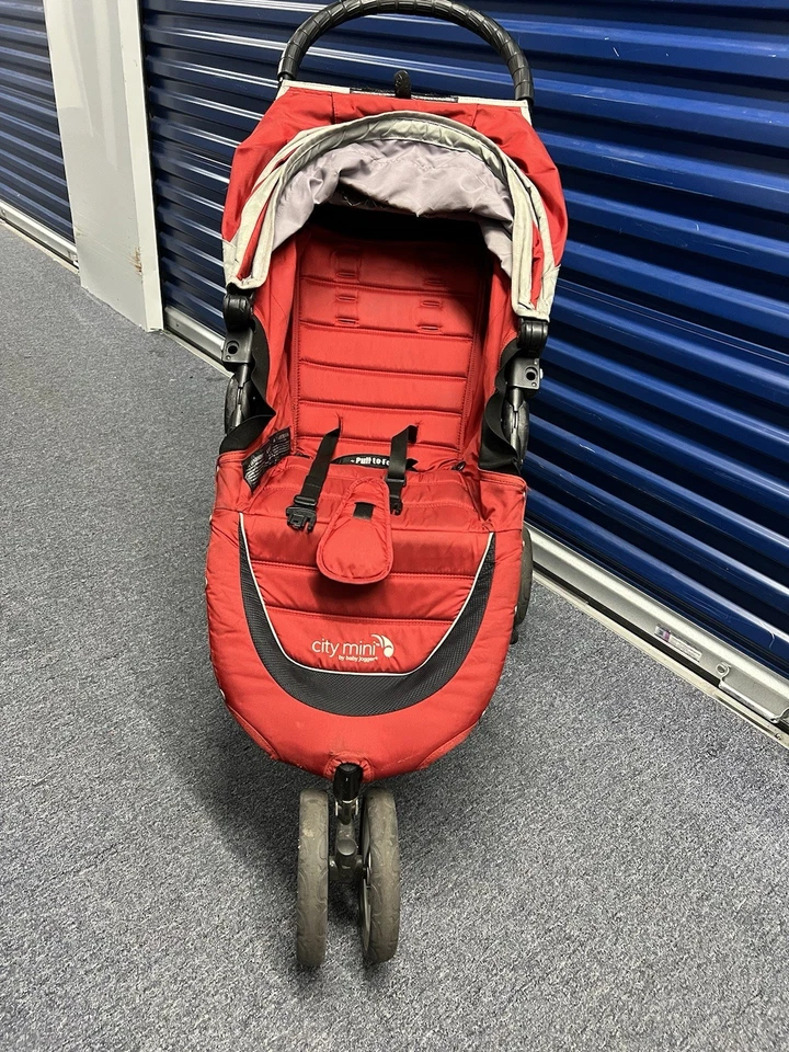 City Mini Baby Jogger Stroller Easy to Fold Red - Image 2 of 3