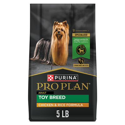 Purina Pro Plan Toy Breed Dog Food Chicken And Rice Formula Guaranteed Live