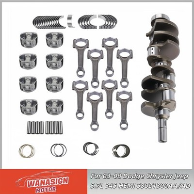 Engine Crankshaft Kit For 2003-2008 Dodge Chrysler Jeep 5.7L 345 HEMI 53021300AA